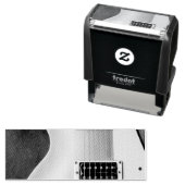 Tampon Auto-encreur Guitare acoustique géniale (En situation)