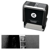 Tampon Auto-encreur Guitare acoustique géniale (En situation)