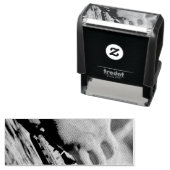 Tampon Auto-encreur Guitare cool (En situation)