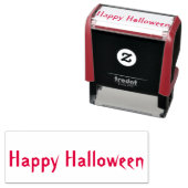 Tampon Auto-encreur Halloween Self Inking Rubber Stamp (En situation)