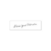 Tampon Auto-encreur Hand lettered signature script elegant (Design)