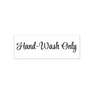 Tampon Auto-encreur Hand-wash only Stamp