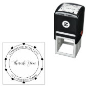 Tampon Auto-encreur “Handmade with Love” Rubber Stamp (En situation)