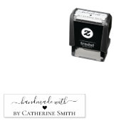 Tampon Auto-encreur handmade with love self-inking stamp (En situation)