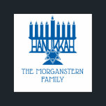 Tampon Auto-encreur Hanoukka Chanukah Lit Menorah #2 Nom de famille<br><div class="desc">Hanoukka Chanukah Lit Menorah #2 Nom de famille Design ========</div>