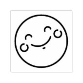 Tampon Auto-encreur Happy Face Emoticon auto-Inking Timbre (Design)