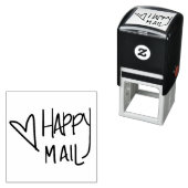 Tampon Auto-encreur Happy Mail Self-Inking Stamp Studio SL2 (En situation)