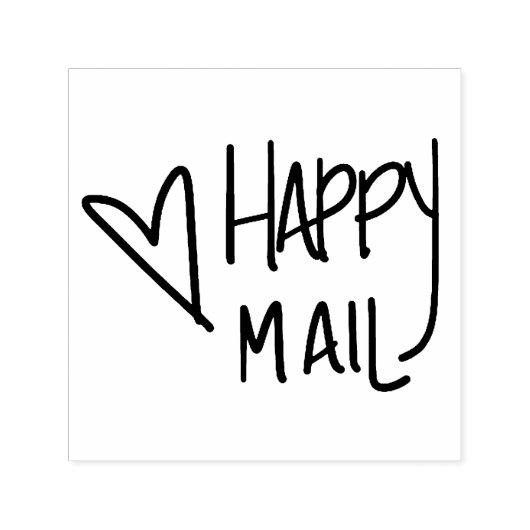 Tampon Auto-encreur Happy Mail Self-Inking Stamp Studio SL2 (Design)