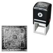 Tampon Auto-encreur Hemet Maze Pierre Thunder_Cove (En situation)