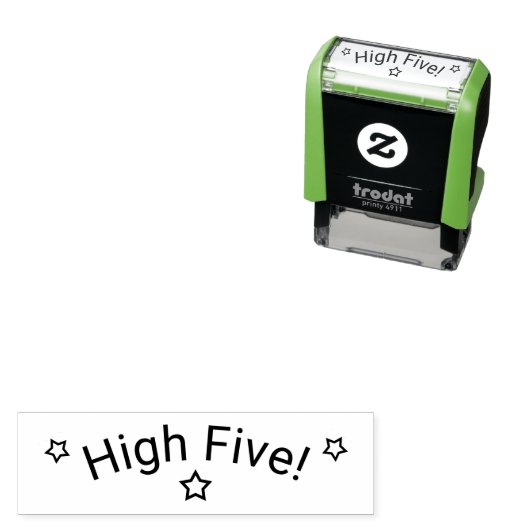 Tampon Auto-encreur High Five Félicitations Programme de formation des (En situation)