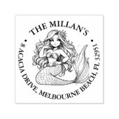 Tampon Auto-encreur Hilarious Mermaid (Design)