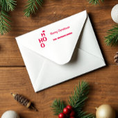 Tampon Auto-encreur Ho Ho Ho : Joyeux Noël