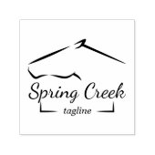 Tampon Auto-encreur Horse Ranch | Ferme à cheval (Design)