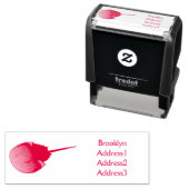 Tampon Auto-encreur Horseshoe crab (En situation)