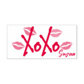 Tampon Auto-encreur Hugs Kisses XOXO (Design)