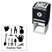 Tampon Auto-encreur Icons Silhouettes (En situation)