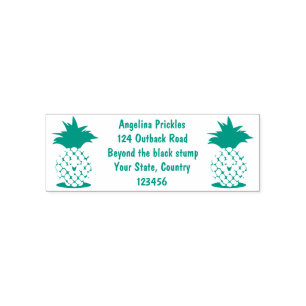 Tampon Auto-encreur Illustration d'ananas mignon