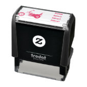 Tampon Auto-encreur Illustration de Chopper Motorcycle 1950 (Produit)