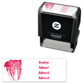 Tampon Auto-encreur Illustration de chou chinois (En situation)