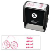 Tampon Auto-encreur Illustration de citron (En situation)