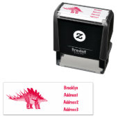 Tampon Auto-encreur Illustration de Kentrosaurus (En situation)