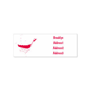 Tampon Auto-encreur Illustration de poussette