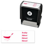 Tampon Auto-encreur Illustration de poussette (En situation)