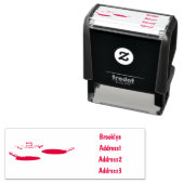 Tampon Auto-encreur Illustration des jeux de cuisine (En situation)