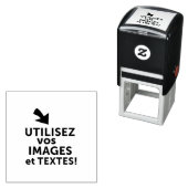 Tampon Auto-encreur Imprimer vos conceptions en ligne en français (En situation)