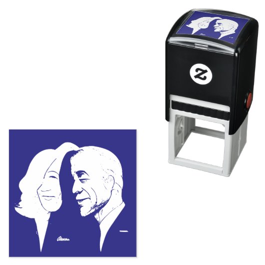 Tampon Auto-encreur Inky Dinky Kam + Joe (En situation)