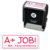 Tampon Auto-encreur Inspiration "A+ JOB !" Classement du tampon en cao (En situation)