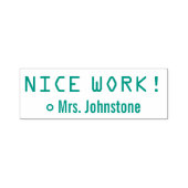 Tampon Auto-encreur Inspirer "BEAU TRAVAIL !" Classement du tampon en  (Design)