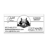 Tampon Auto-encreur Interior Design or Architect Logo (Design)