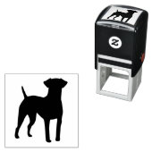 Tampon Auto-encreur Jack Russell Terrier - Chien Chien Puppy (En situation)