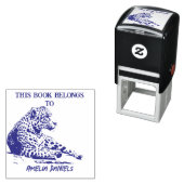 Tampon Auto-encreur Jaguar personnalisé (En situation)