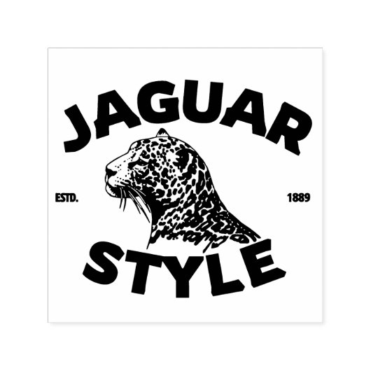 Tampon Auto-encreur Jaguar Self-inking Stamp (Design)