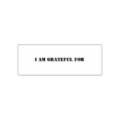 Tampon Auto-encreur Je Suis Reconnaissant Pour Le Journal De Timbre Du (Design)