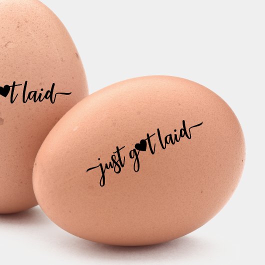 Tampon Auto-encreur je viens d'avoir un petit tampon d'oeuf