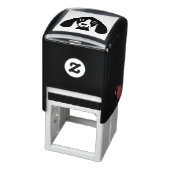 Tampon Auto-encreur Joli chien de dessin souriant (Produit)