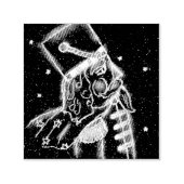 Tampon Auto-encreur Jouet noir Soldier à Magenta (Design)