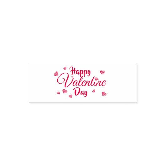 Tampon Auto-encreur Joyeuse Saint Valentin (Design)