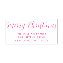 Joyeuse Typographie rose Noël