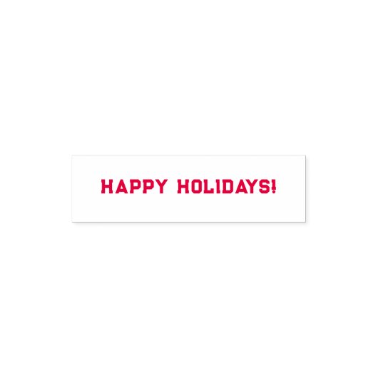 Tampon Auto-encreur Joyeuses vacances auto-encastré (Design)