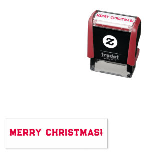 Tampon Auto-encreur Joyeux Noël