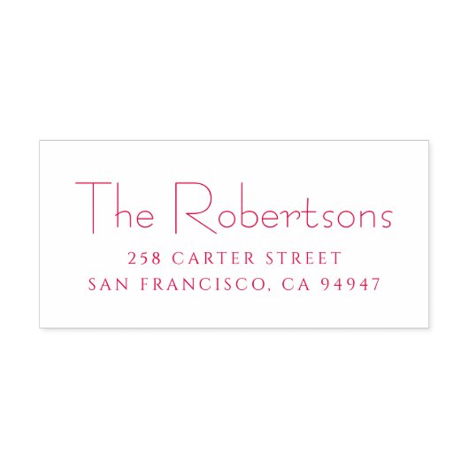 Tampon Auto-encreur Joyeux Noël Moderne Minimaliste Personnalisé (Design)