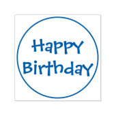 Tampon Auto-encreur Joyeux timbre d'anniversaire (Design)