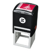 TAMPON AUTO-ENCREUR JOYEUX VACANCES SAISONNIÈRES TREE AFFAIRES PROPRE (Produit)