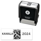 Tampon Auto-encreur Kamala 2024 pour le président Thunder_Cove (En situation)