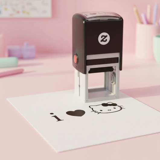 Tampon Auto-encreur Kitty Self-inking Stamp