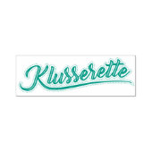 Tampon Auto-encreur Klusserette Stempel (Design)
